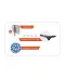 Pishinë kornizë Bestway Steel Pro MAX, 5.49 x 1.22 m, gri