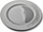 Pjatë darke AFFEKDESIGN Hudson, porcelan, 27cm, gri