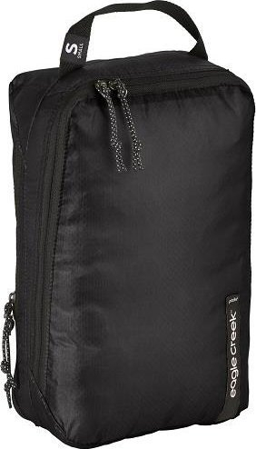 Organizues udhëtimi Eagle Creek Pack It Isolate Clean Dirty Cube Small, me dy ndarje, i zi