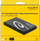 Kuti e jashtme për disk DeLOCK 42611, 2.5", USB 10 Gbps, alumini, e zezë e bardhë