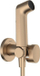 Хигиенски туш Hansgrohe Bidette 1jet S EcoSmart 29232140, 6.2 l/min, браширано кафеава