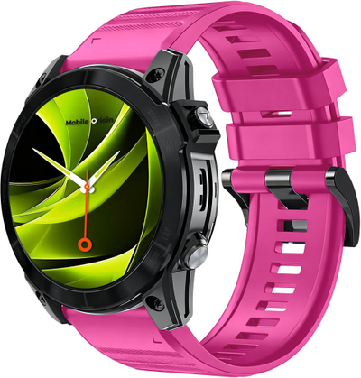 Rrip ore inteligjente Mobile Origin Easy Strap, silikon, 20mm, rozë