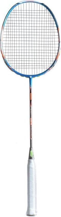 Raketë badminton SMJ Teloon Blast TL500, alumin me HM Carbon, 89g, blu me shumë ngjyra