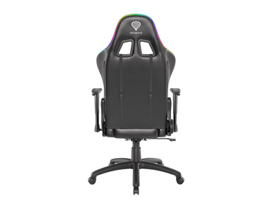 Karrige gaming Genesis Trit 500 RGB, ergonomike, me ndriçim RGB, e zezë