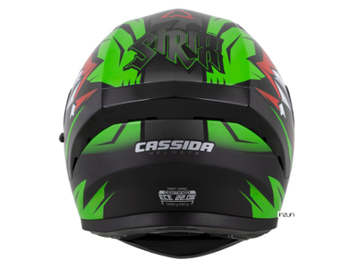 Интегрална кацига Cassida Orbit StriX 2026, поликарбонат, со сончев визир, шарена