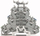 Bllok lidhës trefazor Wago 2002-3247, 3 nivele, 2.5mm², gri