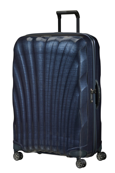 Valixhe Hard Me 4 Rrota Samsonite C-Lite 81/30 Ngjyrë Netë Blu