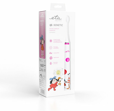 Furçë sonike për dhëmbë ETA Sonetic Kids 0706 90010, e bardhë