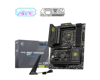 Pllakë amë MSI MAG B860 TOMAHAWK WIFI, Intel B860 LGA 1851 (Socket V1) ATX