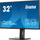 Monitor iiyama ProLite XB3270QSU B1, 32\", WQHD, IPS, i zi
