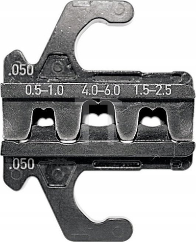 Insert krimpimi Rennsteig Werkzeuge 629 050 3 0 1, për terminale jo të izoluara, 0.5 6 mm²