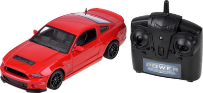 Makina me telekomandë Ford Shelby GT500 RC0585, shkallë 1:24, 2.4GHz, e kuqe
