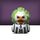 Колекционерска фигура Numskull TUBBZ Beetlejuice Mini Edition, околу 50% помала, со када за изложување, шарена