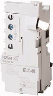 Modul undervoltage trip Eaton NZM4-XUV, për njësi kohe, i bardhë