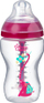 Biberon Tommee Tippee, 340 ml, rozë/transparent