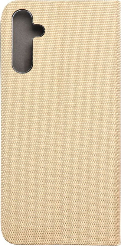 Këllëf tip libër Case Sensitive për Samsung Galaxy A14 4G, me magnet, ngjyrë gold
