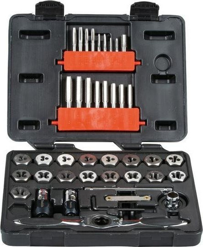 Set çelësa fileto Makita B-65838, 40 pjesë, me ratchet, i zi