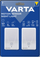 Dritë nate me sensor lëvizjeje Varta 16624101402, LED, set 2 copë, e bardhë