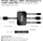 Adapter aktiv Club3D CSV-1560, Mini DisplayPort/HDMI/USB-C në HDMI, 4K 60Hz, i zi