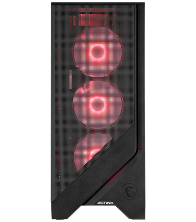 PC за гејминг ACTINA Ryzen 7 7700, Radeon RX 7700 XT, црвен LED