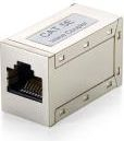 Adaptuer rrjeti Equip Cat.5e RJ45, i blindum, ngjyrë metalike