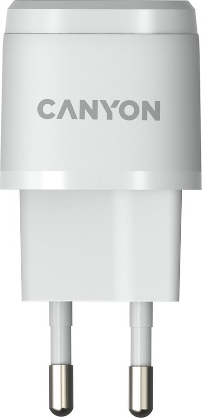 Karikues Canyon CNE-CHA20W05, 20W, USB dhe USB C, i bardhë
