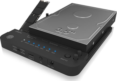 Docking station Icy Box IB-2913MCL-C31, USB Type C, 10 Gbit/s, i zi