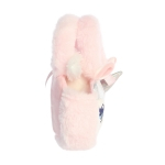 Lodër pelushi Aurora Fancy Pals Unicorn, set me çantë, 20 cm, rozë me të bardhë