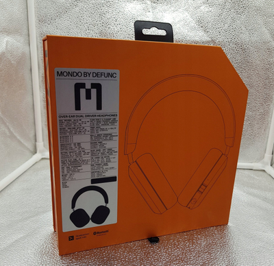 Kufje Defunc Mondo, pa tela, over ear, 45 orë, të zeza