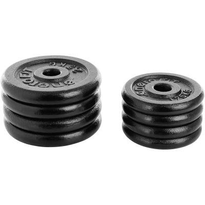 Set hantelash Eb Fit 585470, gize, 2 x 9.5 kg, i zi