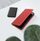 Mbulesë telefoni Genuine Leather Smart Pro për Samsung Galaxy A13 5G A136 A04s A047F, lëkurë origjinale, me stand, e kuqe