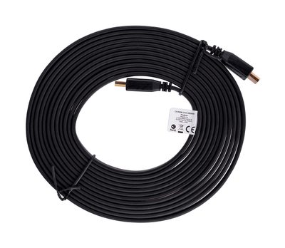 Kabllo HDMI Lanberg CA-HDMI-21CU-0050-BK, 5m, 4K, i zi