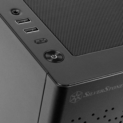 Kasë SilverStone Sugo 16, e zezë, Small Form Factor