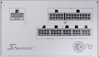 Furnizues energjie Seasonic Core GX 650 V2, 650W, 80 Plus Gold, i bardhë