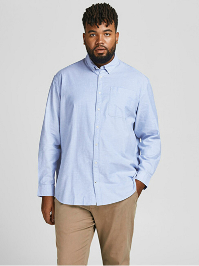 Kёmishё Jack&Jones PLUS JJEOXFORD Slim Fit, e kaltёr