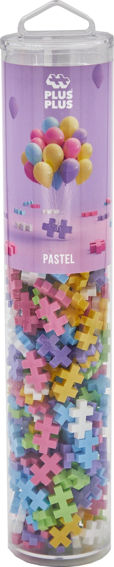 Lodër ndërtimi Plus Plus Tube, 240 copa, pastel, shumngjyrëshe