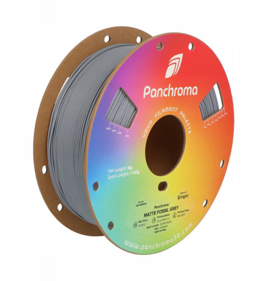 Filament 3D Polymaker Panchroma PLA, 1.75mm, 1kg, gri Fossil