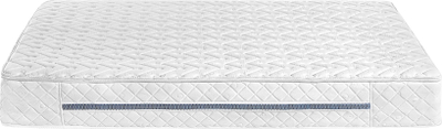 Dyshek Glory Memory Foam me susta Pocket Spring, 180 x 200 cm, i fortë mesatar, i bardhë