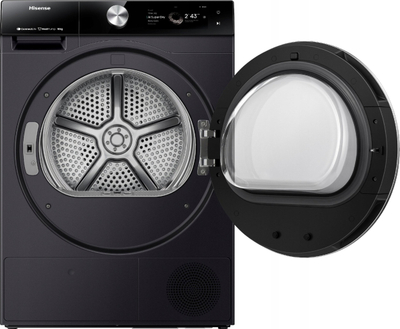 Tharëse rrobash Hisense 7S Series DH7S107BB, 10 kg, pompë nxehtësie, WiFi, e zezë