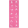 Tapet yoga i palosshëm EB Fit, 170x60 cm, 3 mm, rozë