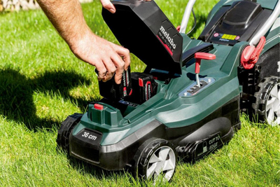 Kositëse bari Metabo RM 36-18 LTX BL 36, 18V, pa bateri, jeshile