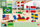 Set edukativ Plus Plus Learn To Build Flags, 700 copë, shumëngjyrësh