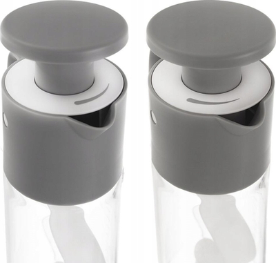 Shishe për vaj dhe dressing Orion, manuale, 350 ml, gri
