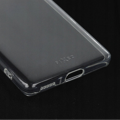 Mbulesë telefoni FIXED Honor Magic6 Lite, goma TPU e butë, transparente, e tejdukshme