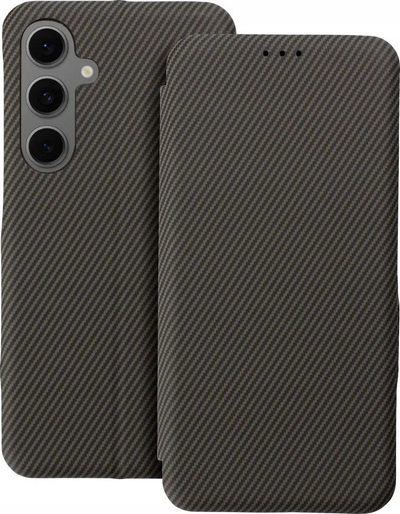 Заштитна фолио навлака со магнет за телефон Xiaomi Redmi Note 14 5G, кафеава