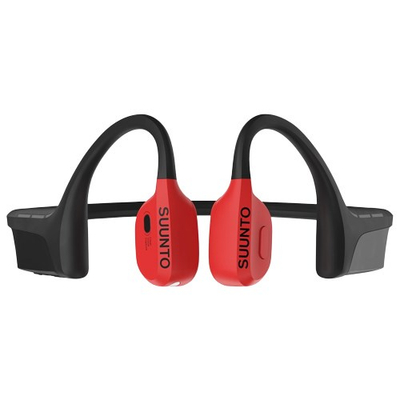 Спортски слушалки Suunto Wing, пренос преку коскена спроводливост, 10 часа батерија, црни