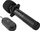 Mikrofon wireless UHF K8, sistem dore, marrës i vogël portativ 6.35mm, rreze 50m, ngjyrë e zezë