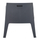 Fotelë lounge për oborr Sleek HM6365.10, polipropilen, 62x68x73 cm, gri e errët