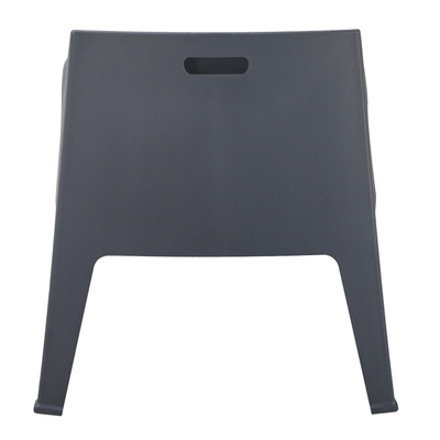 Fotelë lounge për oborr Sleek HM6365.10, polipropilen, 62x68x73 cm, gri e errët
