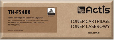 Тонер за печатач Actis TH-F540X, замена за HP 203X CF540X, црн